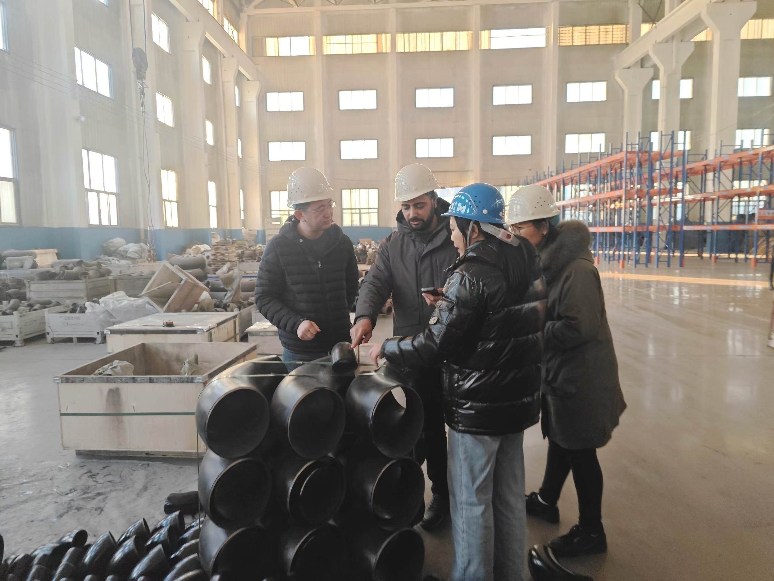 International Clients Visit Hebei Kebet Pipeline Technology Co., Ltd.